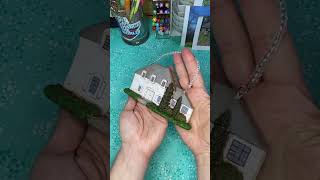 Custom house ornament reveal - polymer clay house - Home sweet home ❤️