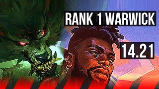 WARWICK vs K'SANTE (TOP) | Rank 1 Warwick, Rank 10, 10/3/9, 500+ games | TR Challenger | 14.21