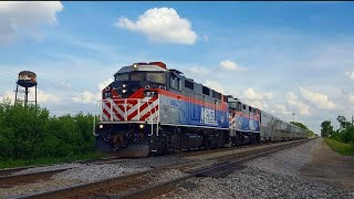 Metra 97 and 99 Double-header thru Mayfair!