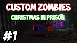 Custom Zombies: The Prison - STAIRS & SPAWNS Ep.1 w/JB & Byte (World at War)