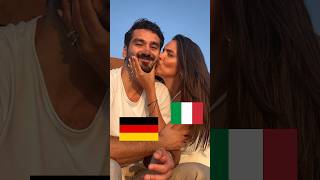 Football players and their girlfriends nationalities ❤️🌎