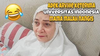 REAKSI MAMA TAU ANAKNYA DITERIMA SBMPTN UI | ARVHIE & JESI