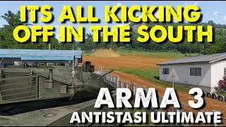 How Are We Going To Deal With This Onslaught?! | Arma 3 Antistasi Ultimate | S1 Ep24