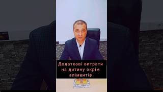 Додаткові витрати на дитину окрім аліментів