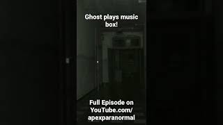 Check this out!!  Ghost plays a music box!  Catch the full episode on our channel!