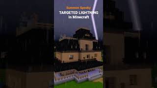 Create Random TARGETED LIGHTNING in Minecraft