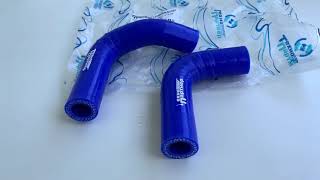 Маркучи парно к-т сини армирани ЛАДА НИВА 21214/Supply and return hose heater set blue reinforced