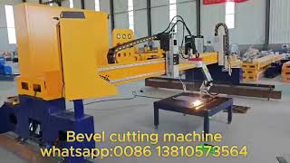 Bevel plasma cutting machine