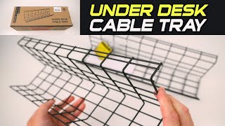 Amazon Under Desk Cable Management Tray   Scandinavianhub