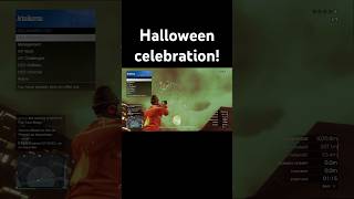 Celebrating Halloween in gta #gta #halloween #fireworks #celebration