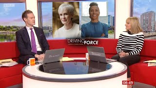 Judy Murray & Kelly Holmes talk Driving Force | BBC BREAKFAST