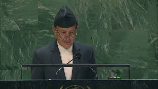 76 th session  in UN General Assembly by Dr. Narayan Khadka