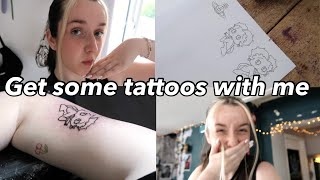 ⭐️Come and get multiple tattoo's with me! (TATTOO TOUR)🫶🏻