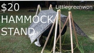 $20 DIY Hammock Stands