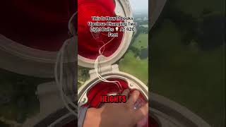 How Tower Technician Climbers Change Light Bulbs High In The Sky! (topgclimber) #shorts #shocking