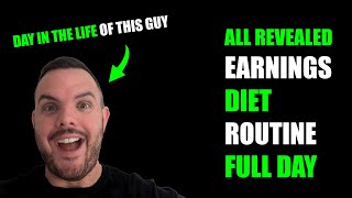 Full Day: Earnings, Diet and Routine | Day in a life EP 23