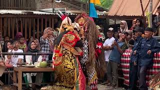 Detik-detik keluarnya Barongan Rangda GWSM || Garuda Wisnu Satria Muda