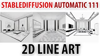 💡 2D Line Art StableDiffusion Prompt Tutorial