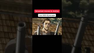 Levi 900 IQ Escape 🔥   Attack on Titan  #shorts