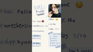 My skz profile#kpop #kpopshorts #straykids #stay #skz #skzz #kpopgroup