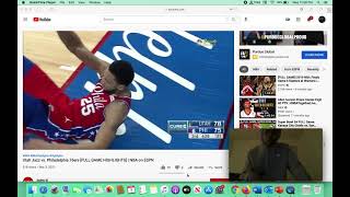 Jazz Vs 76ers Reaction Video !!!!!!