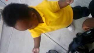 Isaiah Dancing @ Syanna's Party