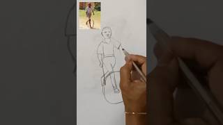 Line #drawing | Guess #art | #Rapid sketch  #artistic #shorts | Satisfying #short #oddlysatisfying