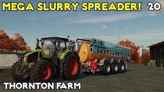 We NEEDED this huge spreader! - Thornton Farm Ep 20 - Farming Simulator 22