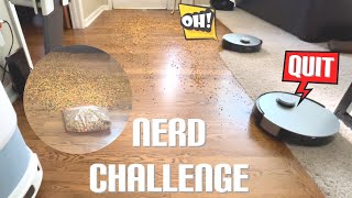 Ultimate Nerds Pickup Challenge with Ecovacs Deebot X1