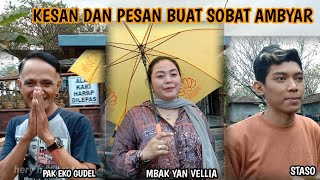 YAN VELLIA || EKO GUDEL DAN STASO ZIARAH ALM DIDIK KEMPOT.