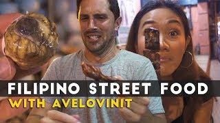 FILIPINO STREET FOOD (My First Balut) in Manila, Philippines