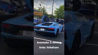 EXTREMELY LOUD REVS FROM AVENTADOR S!!!