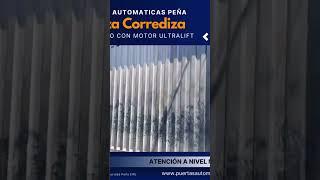 Puerta corrediza automatizado con motor @ultralift  motores de 900 kg para puertas corrediza #hogar