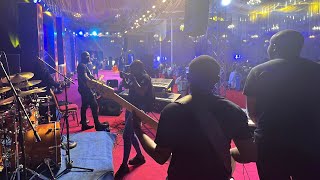 POWERFUL MINISTRATION WITH Dr. SONNIE BADU IN NIGERIA ||WONDER GOD|| OSEI POKU ON BASS