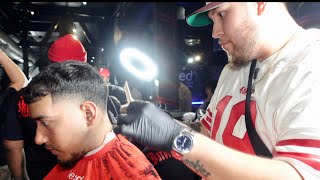 BarberManny Showcasing At The United Barbers Club Hair Jam!