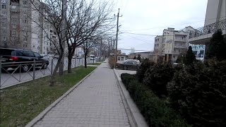 Walking Makhachkala. Petr Pervyy Avenue (February 14, 2021)