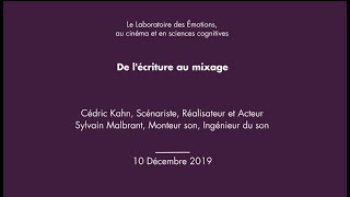 De l'écriture au mixage