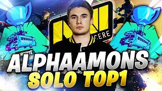 NAVI ALPHAAMONS - ТОП1 на Fortnite World Solo Cup