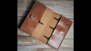 Custom Leather Broadhead Wallet Overview