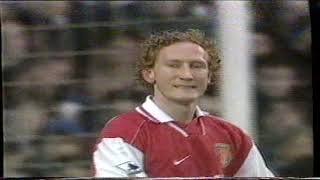 EPL 1997 Leeds United 0 vs Arsenal 0 at Elland Road