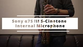 S-Cinetone test in Sony α7S M3 & FE 24mm F1.4 GM with the internal microphone: When I fall in love