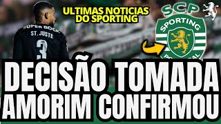 🟢⚪ AMORIM DECIDIU! SURPREENDEU OS SPORTINGUISTAS! NOTÍCIAS DO SPORTING CLUBE DE PORTUGAL