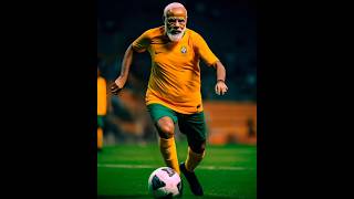 Modi Ji's secret life as a footballer #generative #ai #indiancaptain