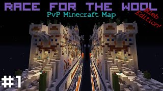 Intro - Race for the Wool - Part 1 - Bleb Edition PvP Minecraft Map