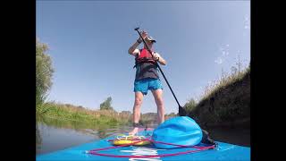 Standup Paddle Boarding on my Aquaplanet Pace