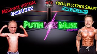 Elon Musk versus Putin🤡🔎Buscar en Google✅Gran avance en el mundo 3D👽Megayate virtual🚤Superdeportivo🚘