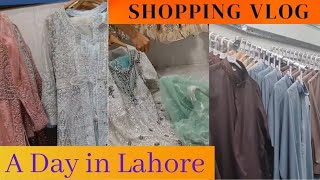 Shopping in Lahore | Routine Vlog |AleezaBlogz