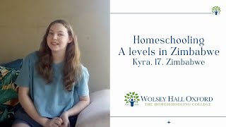 Homeschooling A levels in Zimbabwe - Kyra