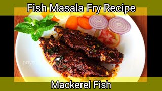 Best Fish Masala Fry Recipe | Tawa Fish Fry 2022 Video