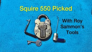 #339 Squire 550 with new tools